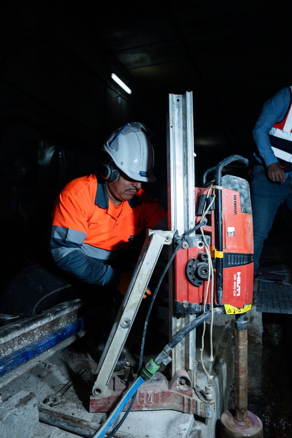 Trabajo de corte de hormigón de Ansara Taladros